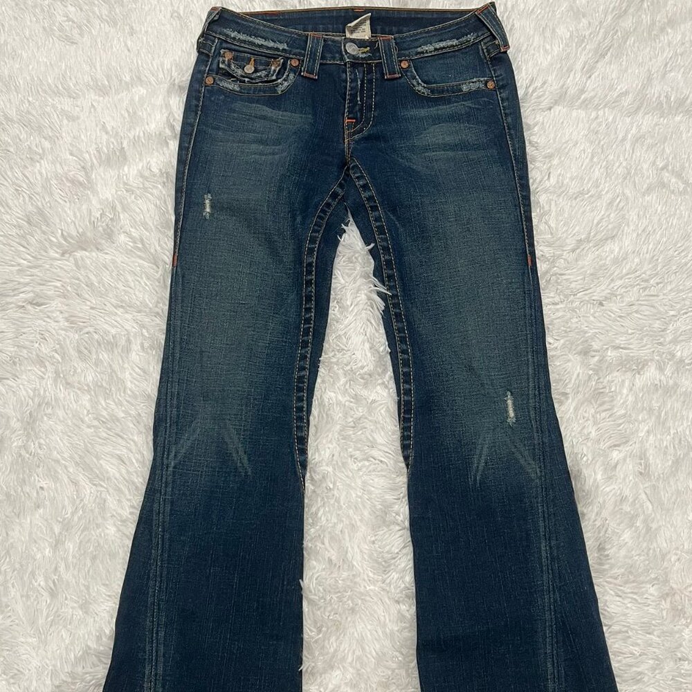 TRUE RELIGION RICKY BIG T Jeans Size 29×40  RN#112790/CA#30427 Made In The USA